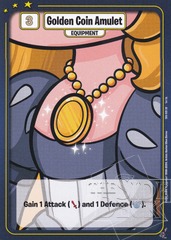 Golden Coin Amulet (025)